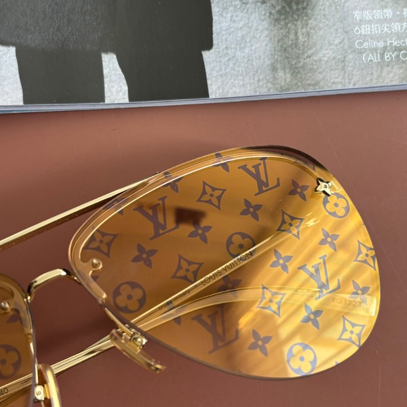 ::LOUIS VUITTON:: LV Z1020E Clockwise 漸變棕色Monogram鏡片 太陽眼鏡 飛行眼鏡 墨鏡-3