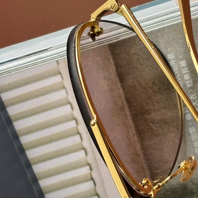 ::LOUIS VUITTON:: LV Z1020E Clockwise 漸變棕色Monogram鏡片 太陽眼鏡 飛行眼鏡 墨鏡-11