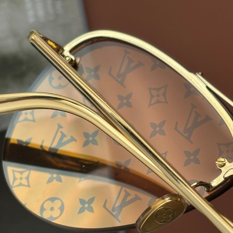 ::LOUIS VUITTON:: LV Z1020E Clockwise 漸變棕色Monogram鏡片 太陽眼鏡 飛行眼鏡 墨鏡-18