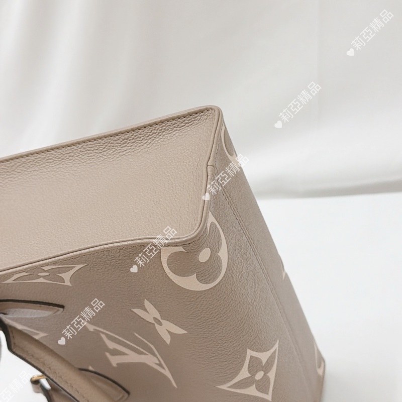莉亞精品♡Lv On-The-Go pm大象灰 未使用美包-7