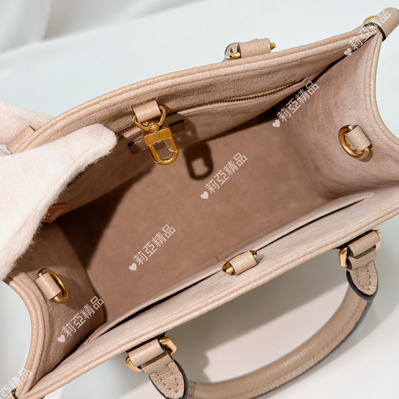 莉亞精品♡Lv On-The-Go pm大象灰 未使用美包-12