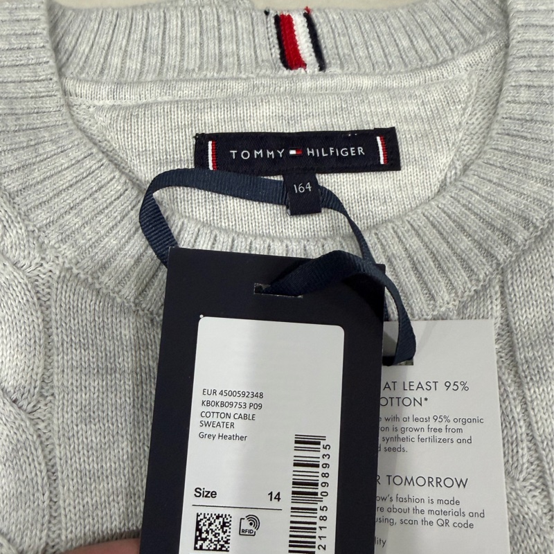Tommy Hilfiger 湯米 麻花毛衣針織毛衣-3