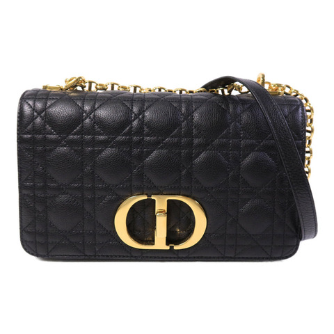 Dior 牛皮皮革Caro Medium鏈帶手挽肩背兩用袋