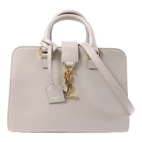 SAINT LAURENT 牛皮皮革Baby Cabas手挽肩背兩用袋