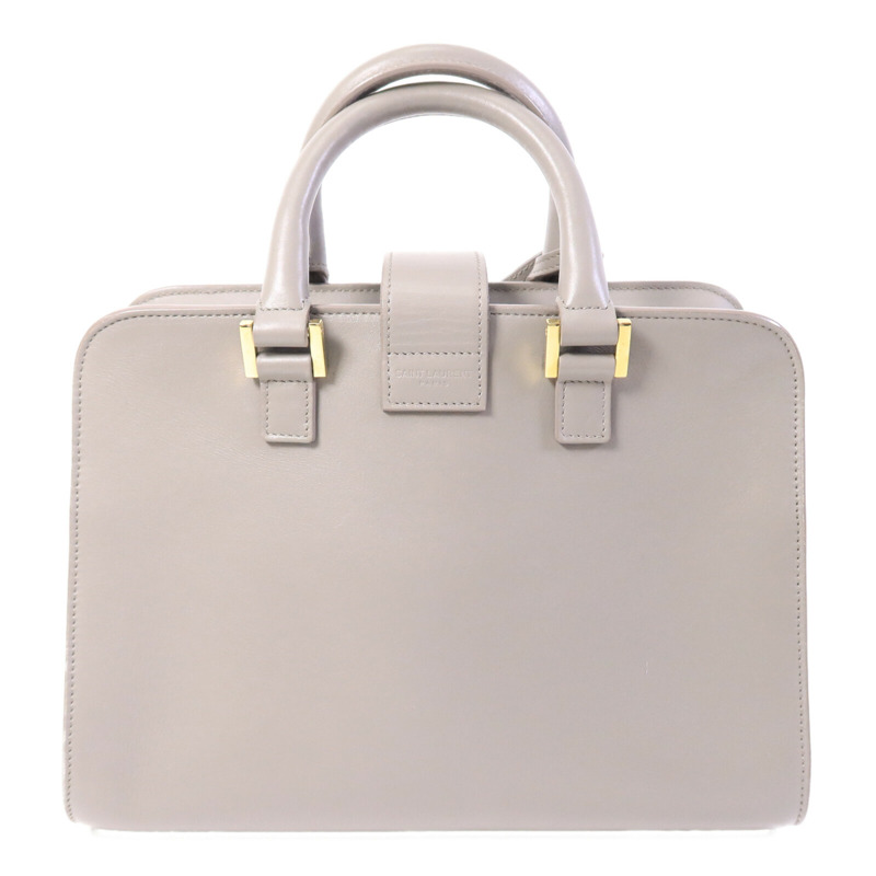 SAINT LAURENT 牛皮皮革Baby Cabas手挽肩背兩用袋-1