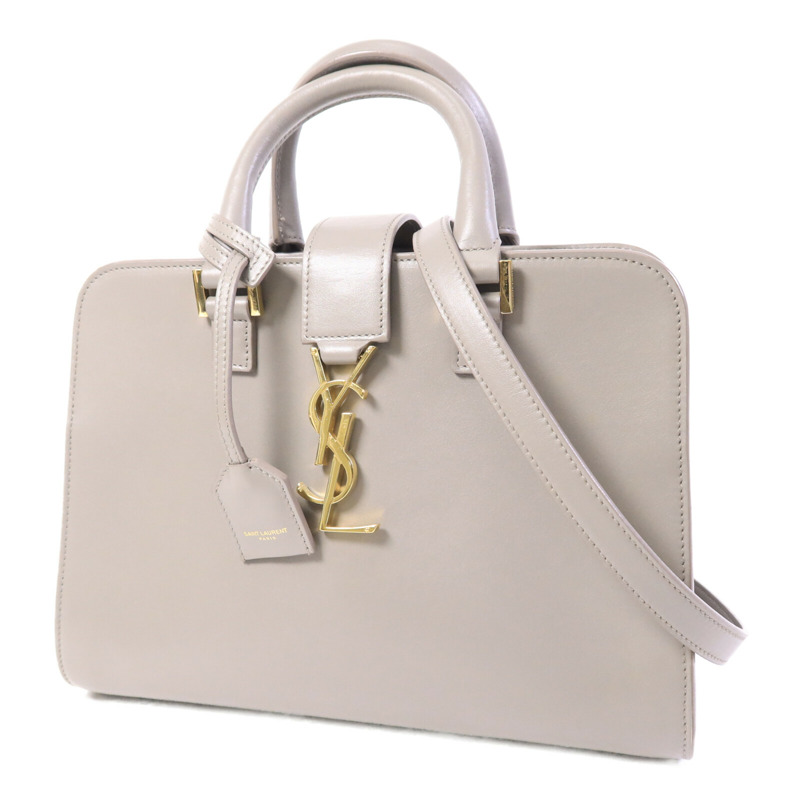 SAINT LAURENT 牛皮皮革Baby Cabas手挽肩背兩用袋-2