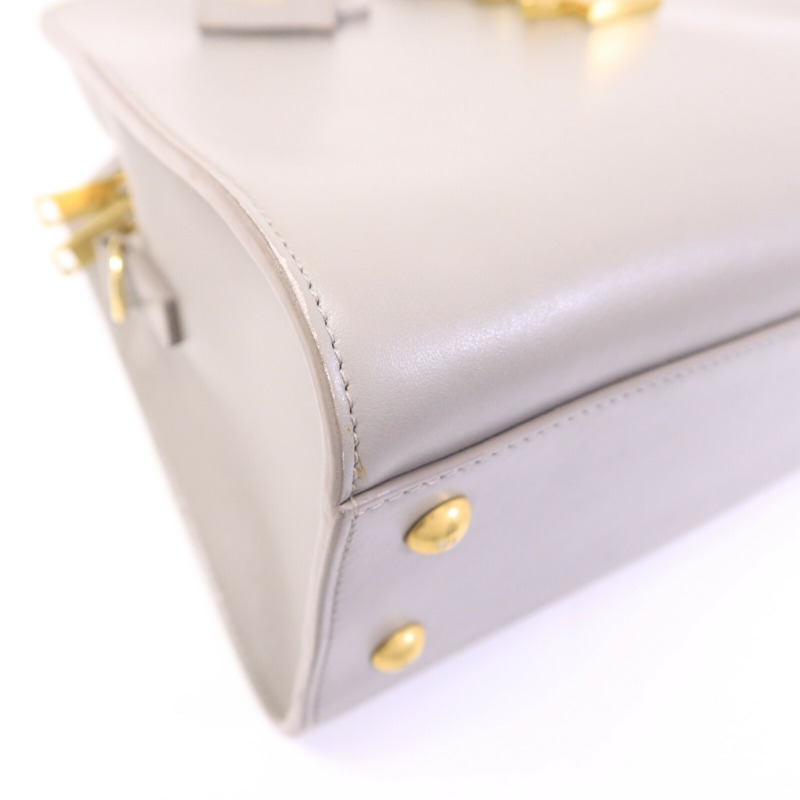 SAINT LAURENT 牛皮皮革Baby Cabas手挽肩背兩用袋-11