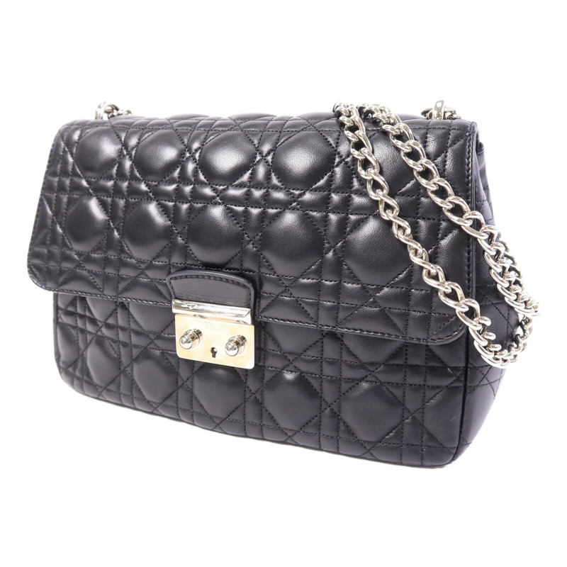 Dior 羊皮皮革Miss Dior鏈帶肩背袋-2