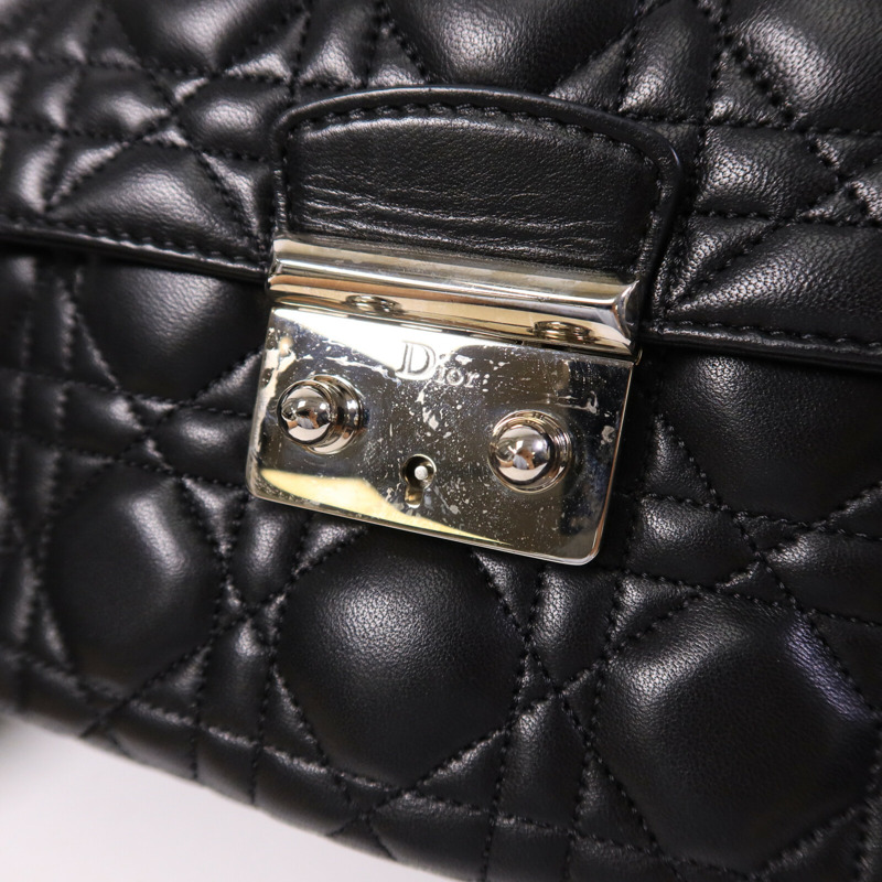 Dior 羊皮皮革Miss Dior鏈帶肩背袋-6