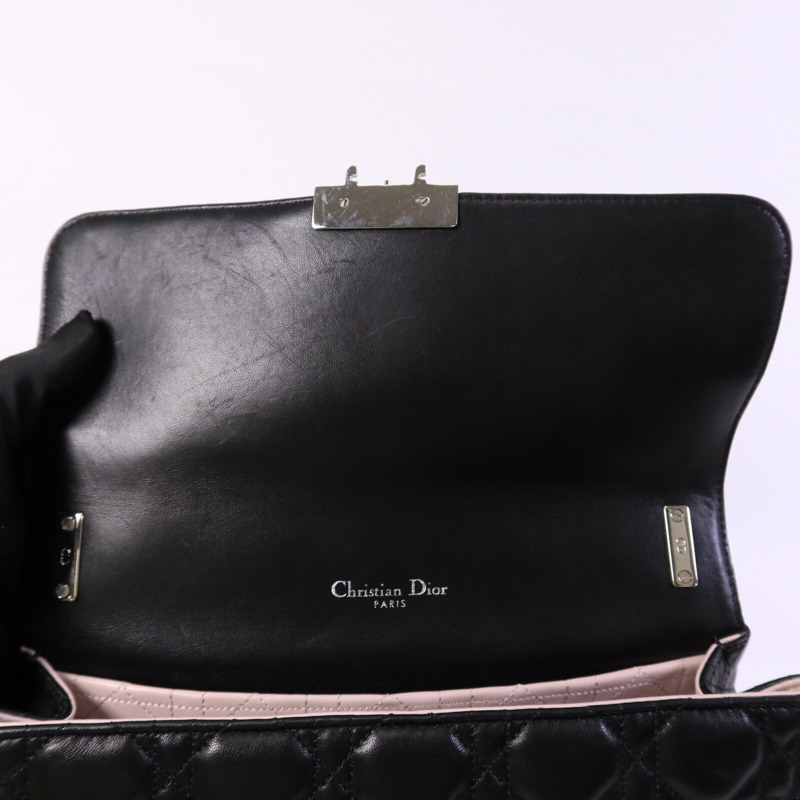 Dior 羊皮皮革Miss Dior鏈帶肩背袋-14