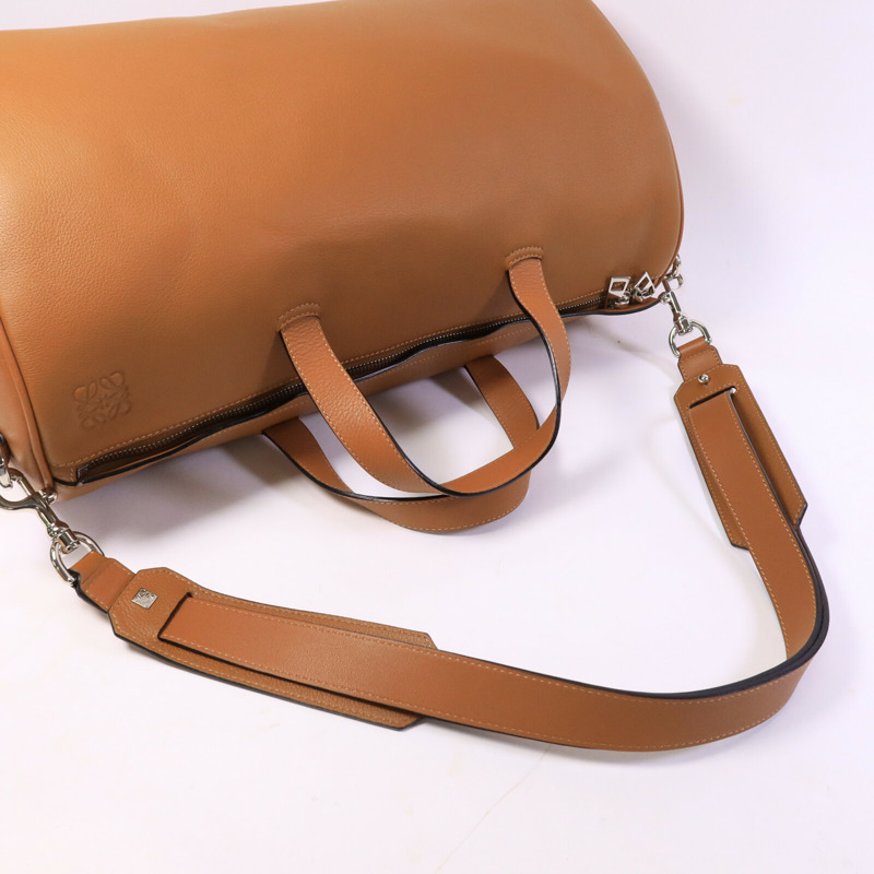 LOEWE 牛皮皮革2 Way Shoulder Bag手挽肩背兩用袋-8