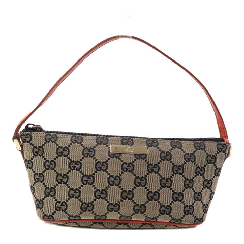 GUCCI 帆布Boat Bag肩背袋