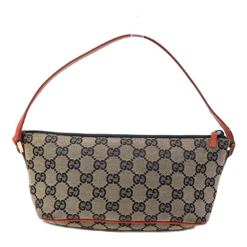 GUCCI 帆布Boat Bag肩背袋-1