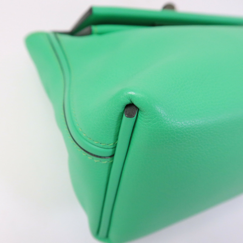 HERMES Togo/Swift皮革24/24 Mini手挽肩背兩用袋Veil Comic-11