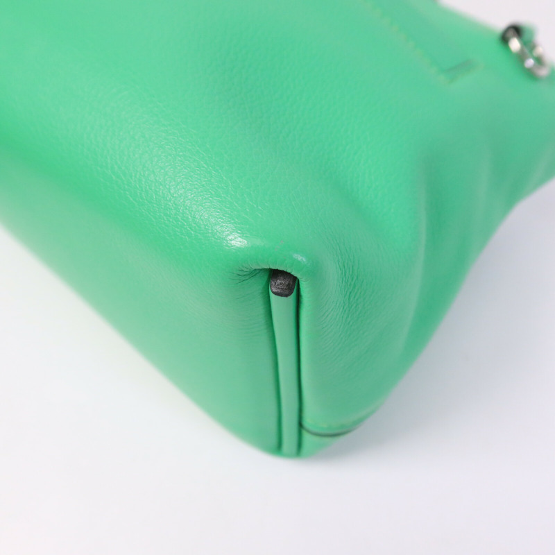 HERMES Togo/Swift皮革24/24 Mini手挽肩背兩用袋Veil Comic-12