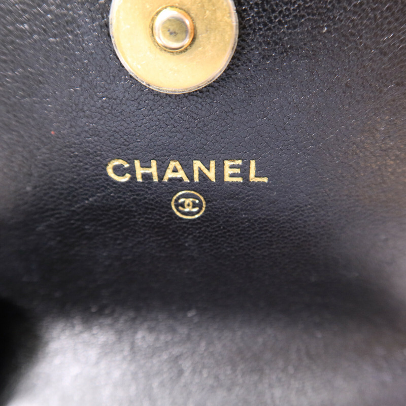 CHANEL 羊皮皮革Chanel 19 Phone Bag鏈帶手挽肩背兩用袋-5