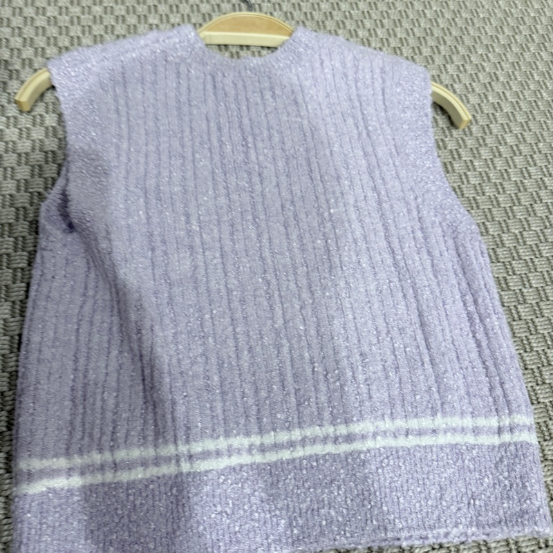 Chanel✨香芋紫色無袖背心💜 #36-4