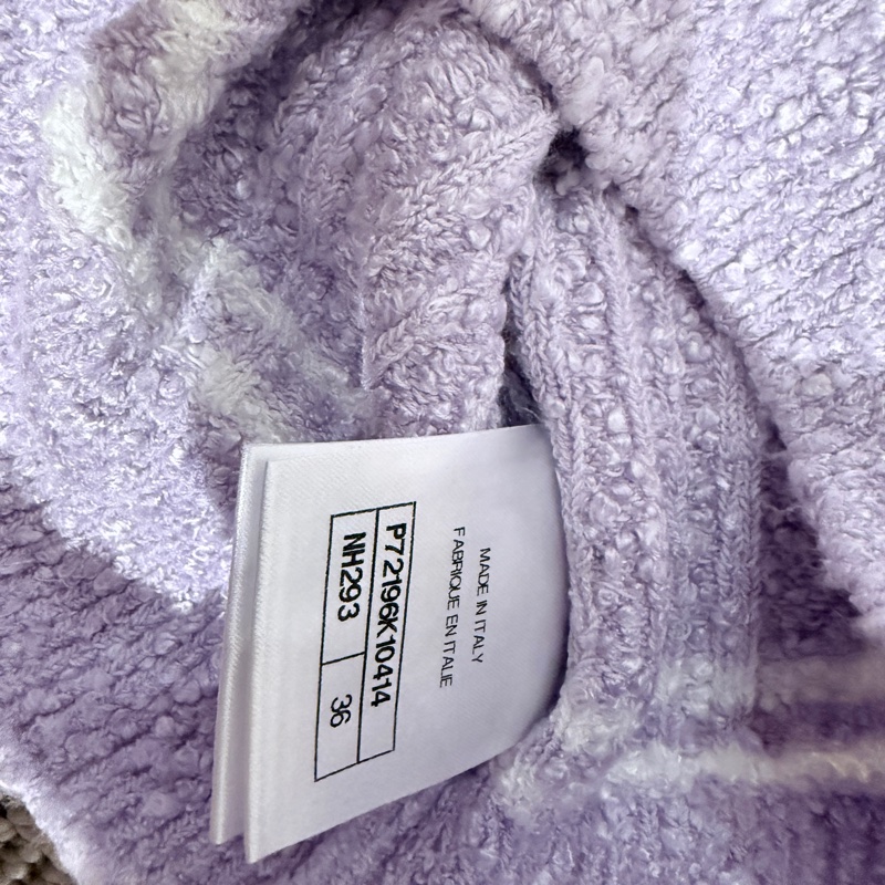 Chanel✨香芋紫色無袖背心💜 #36-5