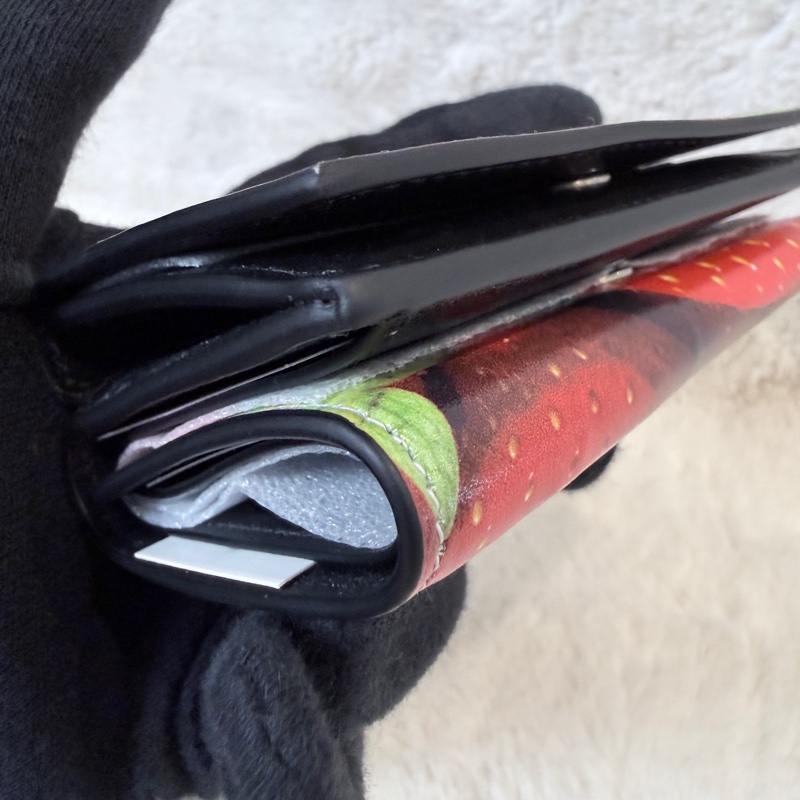 Balenciaga✨巴黎世家草莓卡包零錢包短夾-7