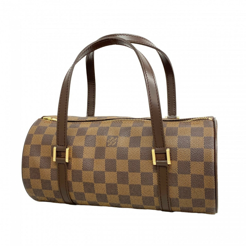 路易威登 Damier Papillon 26 手提包 N51304 Ebene 女式-0