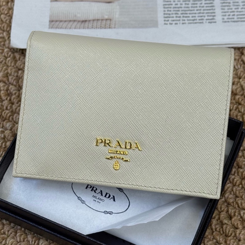 普拉達/Prada全皮多用卡包錢包 配件盒子-0