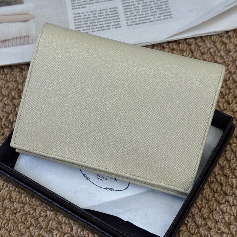 普拉達/Prada全皮多用卡包錢包 配件盒子-1