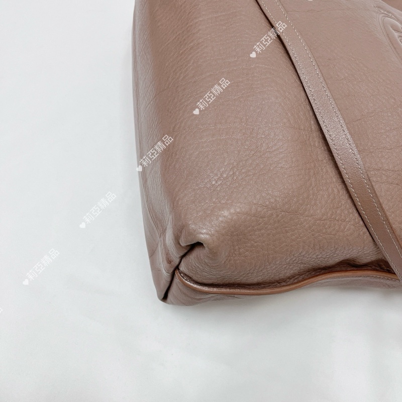 莉亞精品♡ Tod’s 牛皮藕紫手提肩背包 二手美包-12