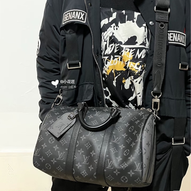 Louis Vuitton LV 黑武士 Keepall35-29