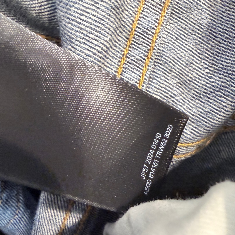 Balenciaga✨ 2026櫃上款5萬多 MEN'S BAGGY PANTS IN LIGHT BLUE #XS-23