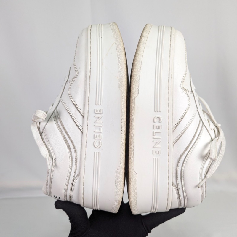 CELINE 厚底小白鞋 #38 二手-3