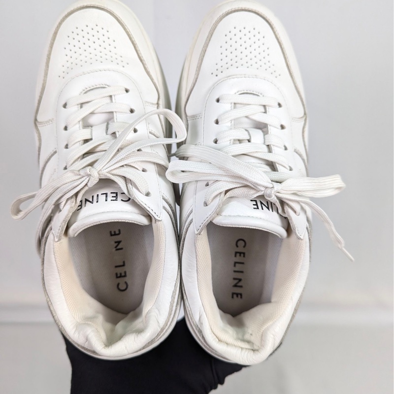 CELINE 厚底小白鞋 #38 二手-4