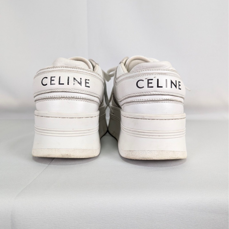 CELINE 厚底小白鞋 #38 二手-5