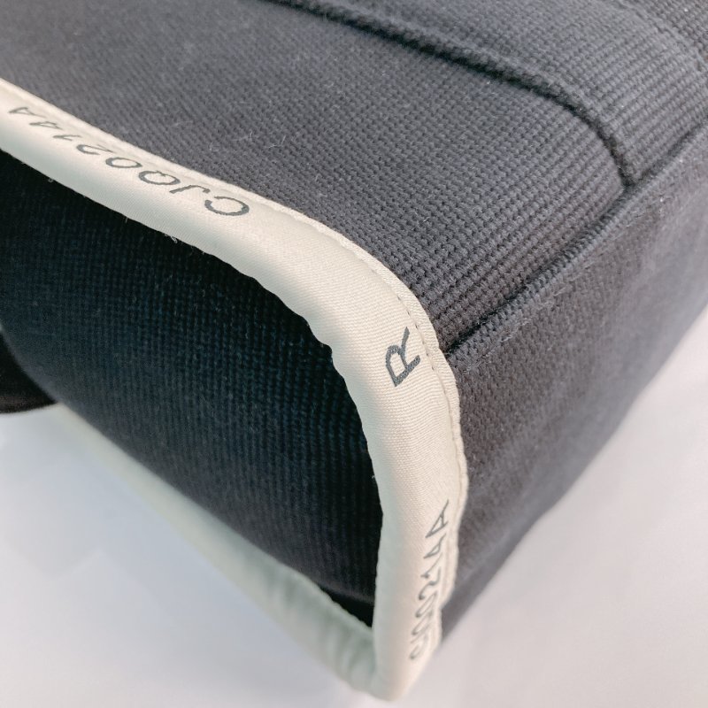 MS0671 Marc Jacobs 馬克 雅各布斯 三用 托特包 中號 帆布 黑色 銀扣 The Tote Bag Medium 30cm Canvas Black x PHW-7