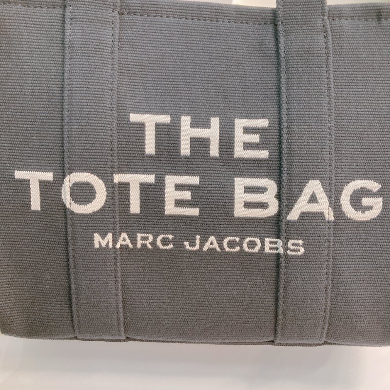 MS0671 Marc Jacobs 馬克 雅各布斯 三用 托特包 中號 帆布 黑色 銀扣 The Tote Bag Medium 30cm Canvas Black x PHW-10