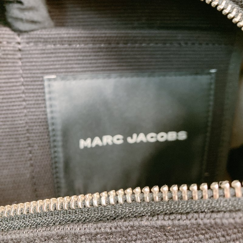 MS0671 Marc Jacobs 馬克 雅各布斯 三用 托特包 中號 帆布 黑色 銀扣 The Tote Bag Medium 30cm Canvas Black x PHW-17