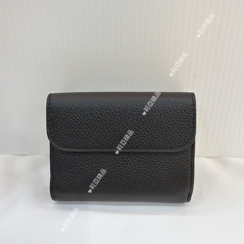 莉亞精品♡Chloe經典小牛皮三折短夾-7