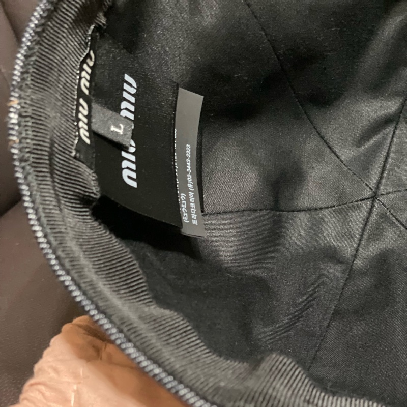 Miu miu牛仔鴨舌帽-14