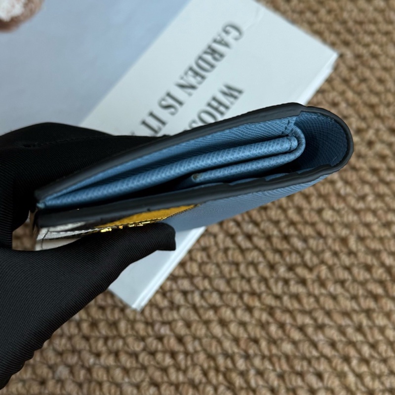 Prada 普拉達 限定拼皮錢包 🈚附件-2