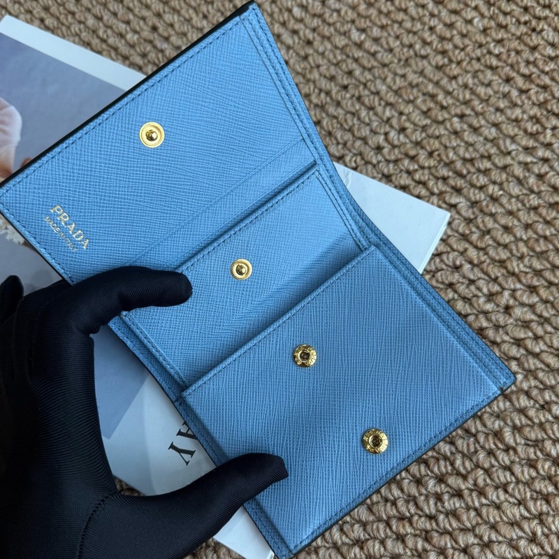Prada 普拉達 限定拼皮錢包 🈚附件-8