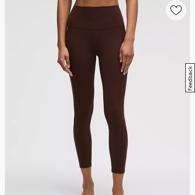 Lululemon Align™高腰七分褲 側有口袋23英寸（6號）-8