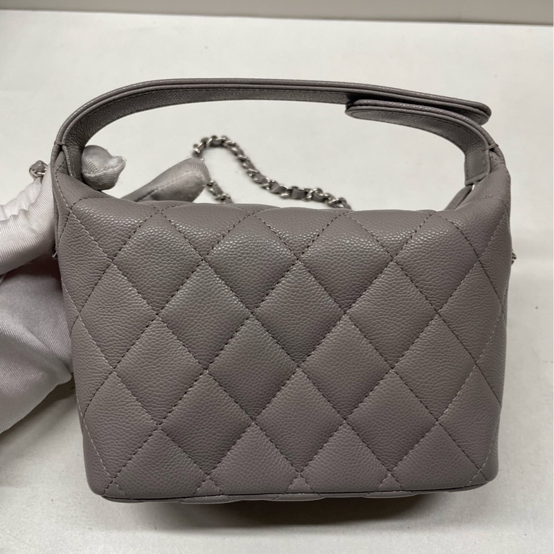 Chanel 香奈兒 紫粉色飯盒包 hobo-3