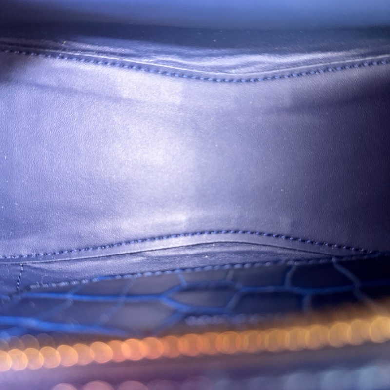 巴黎世家/Balenciaga  紫色机车包-3