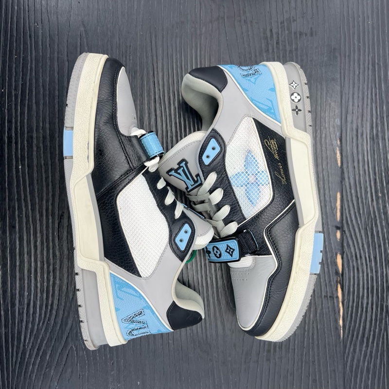 Louis Vuitton路易威登 trainer 海藍色 41碼-5