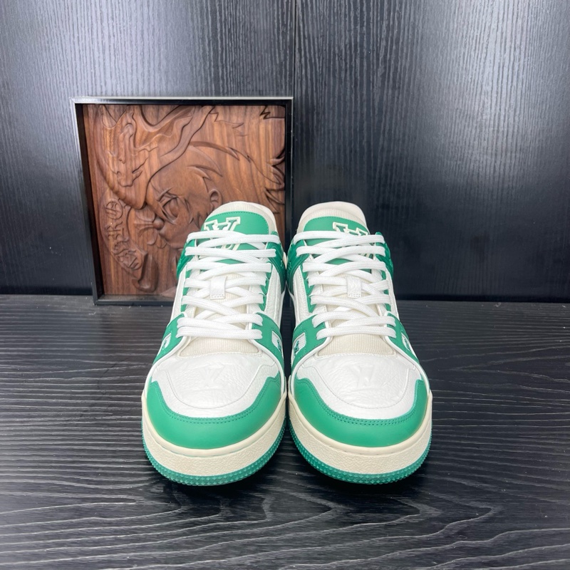 Louis Vuitton路易威登 trainer 白綠 41碼-1