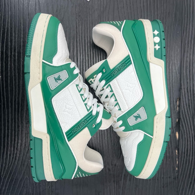 Louis Vuitton路易威登 trainer 白綠 41碼-4