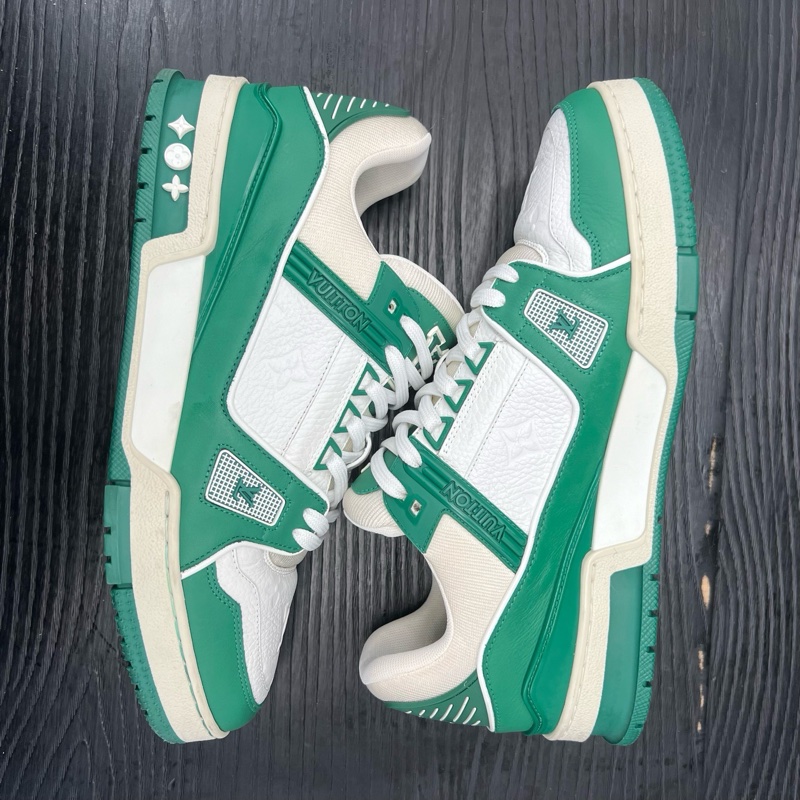 Louis Vuitton路易威登 trainer 白綠 41碼-5