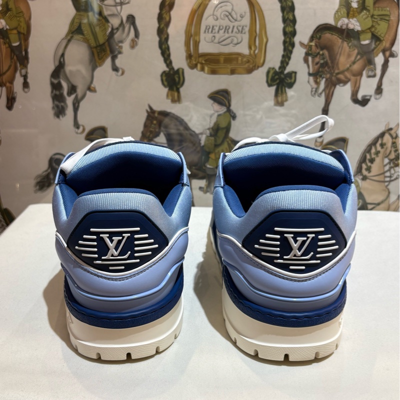 LV Trainer 漸變藍 胖丁 尺碼8.5/42.5碼  98新-4