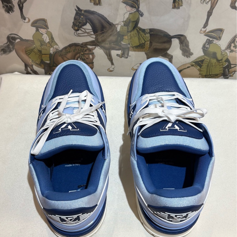 LV Trainer 漸變藍 胖丁 尺碼8.5/42.5碼  98新-6
