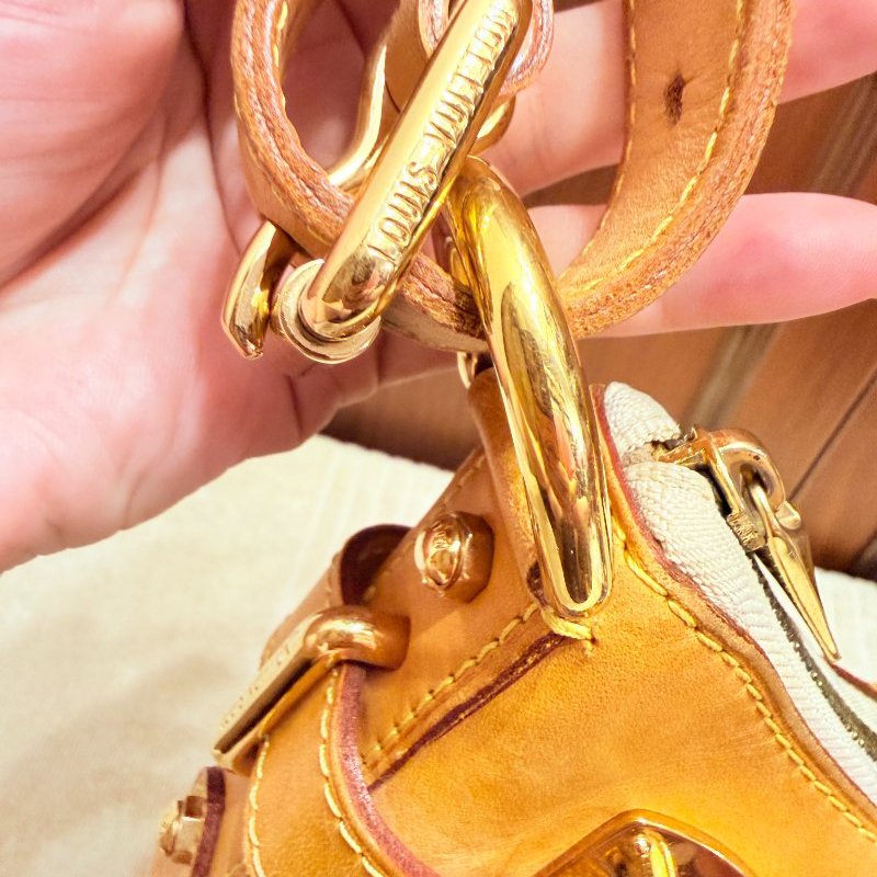 Louis Vuitton LV村上隆 黑彩 肩背包 南瓜包 斜跨包/母親節活動 送一條MJ寬版可調式背帶 可斜跨-34