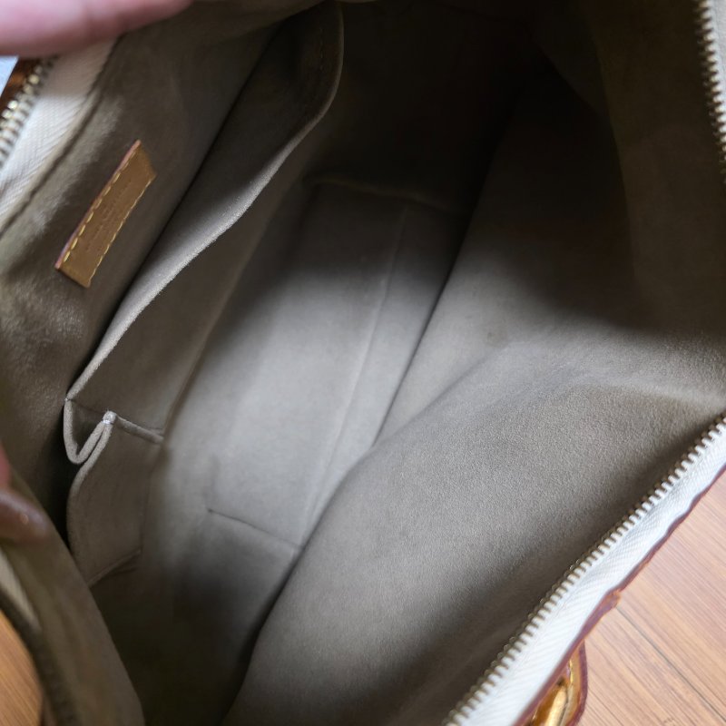 Louis Vuitton LV村上隆 黑彩 肩背包 南瓜包 斜跨包/母親節活動 送一條MJ寬版可調式背帶 可斜跨-27